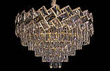 Кришталева підвісна сучасна люстра 6678/500 GD, фото 2