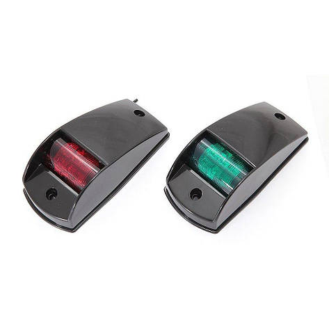 Боковые навигационные огни LED C91001LED черные, фото 2