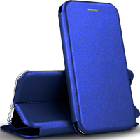 Чехол книжка G-case для Samsung Galaxy A50 A505 Blue синий