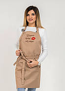 Фартух Latte подарунковий | Фартух з вишивкою, фото 3