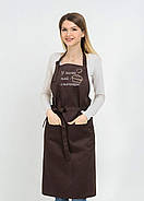 Фартух Latte подарунковий | Фартух з вишивкою, фото 5
