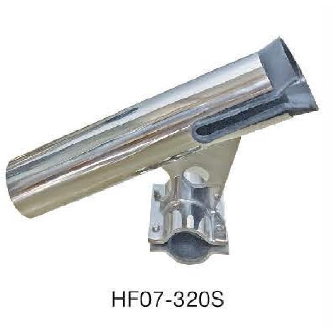 Тримач вудки нержавейка 1 ", 1" HORIZONTAL HF07-320S