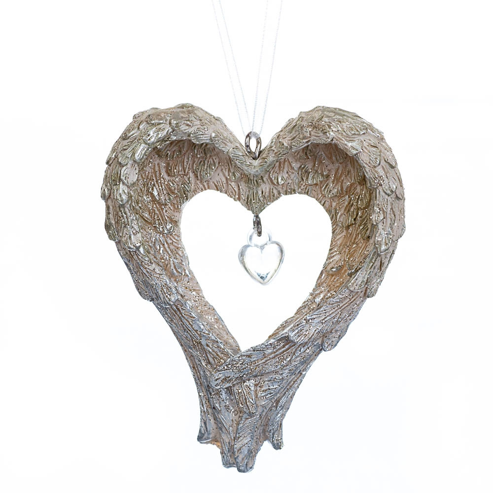 Підвіска "Серце", в пакованні 4 шт. (2007-059)