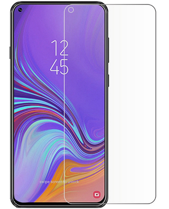 Гідрогелева захисна плівка на Samsung Galaxy A8s на весь екран прозора, фото 1