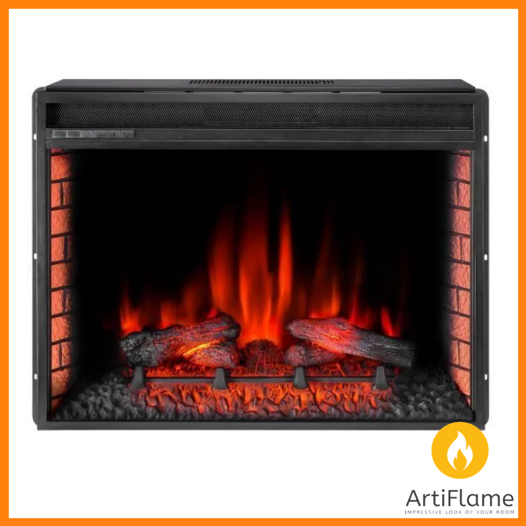 Електрокамін ArtiFlame AF-33, діагональ 84 см, потужність 1,8 кВт на 30 кв. м