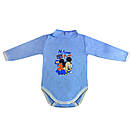 Боді-гольф з довгим рукавом для хлопчика інтерлок-начісування, фото 3