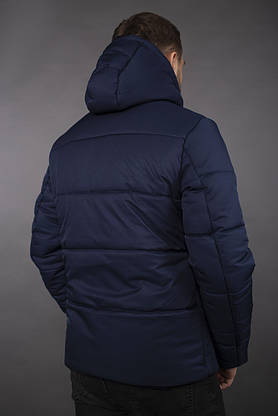 Куртка чоловіча зимова синя Glacier Intruder пуховик, фото 2