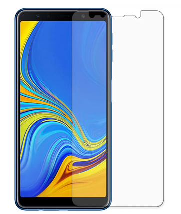 Гідрогелева захисна плівка на Samsung Galaxy A7 2018 SM-A750 на весь екран прозора, фото 1