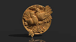 Картина Голуби