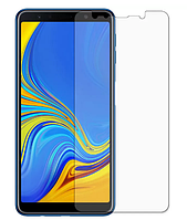 Гидрогелевая защитная пленка на Samsung Galaxy A7 2018 SM-A750 на весь экран прозрачная
