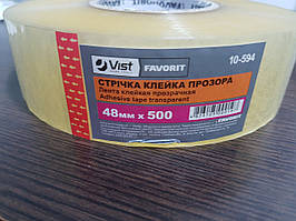 Скотч 48 мм 200 м, прозора Favorit  ⁇  10-590
