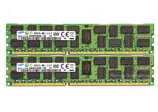 Оперативна пам'ять для сервера DDR3 32GB (2*16GB) PC3L-12800R (1600MHz) DIMM ECC Reg, Samsung