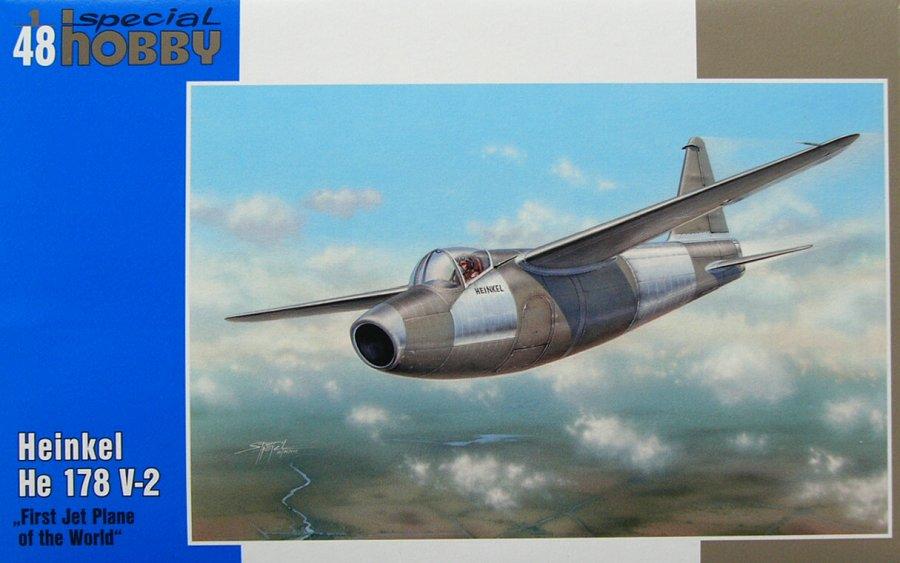Пластикова модель 1/48 Special Hobby 48093 Німецький літак Heinkel He 178 V-2