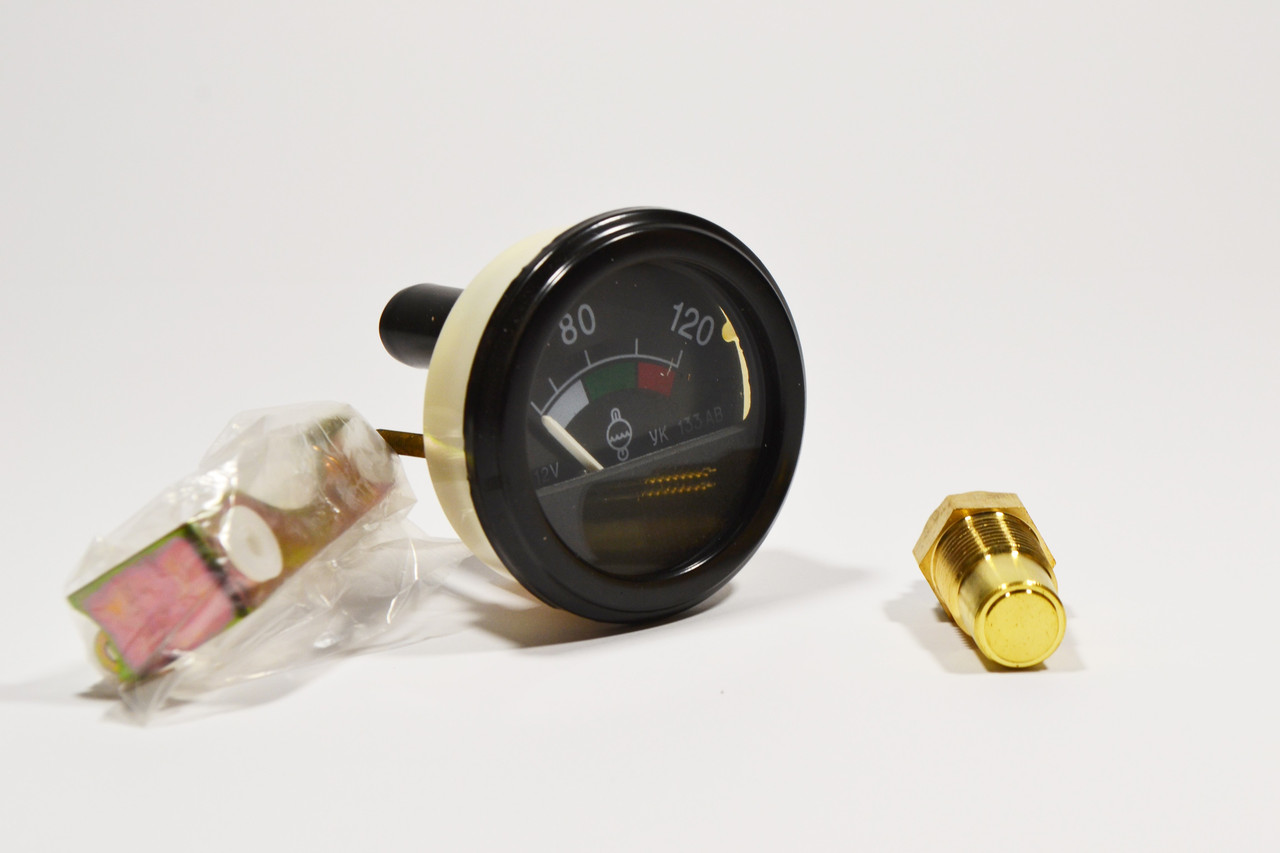 Электр. указатель температуры 12В УК-133 АВ 12V + датчик температуры ...