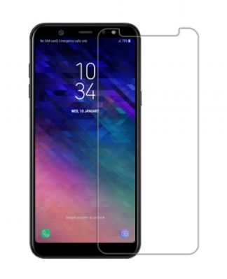 Гідрогелева захисна плівка на Samsung Galaxy A6+ 2018 на весь екран прозора, фото 1