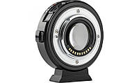 Адаптер Viltrox EF-M2 II Speed Booster для Canon EF на байонет Micro 4/3 (Olympus, Panasonic, Blackmagic)