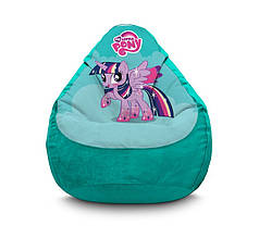 Крісло мішок "My Little Pony. Twilight Sparkle. Turquoise" Флок