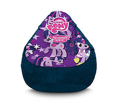 Крісло мішок "My Little Pony. Twilight Sparkle and star" Флок