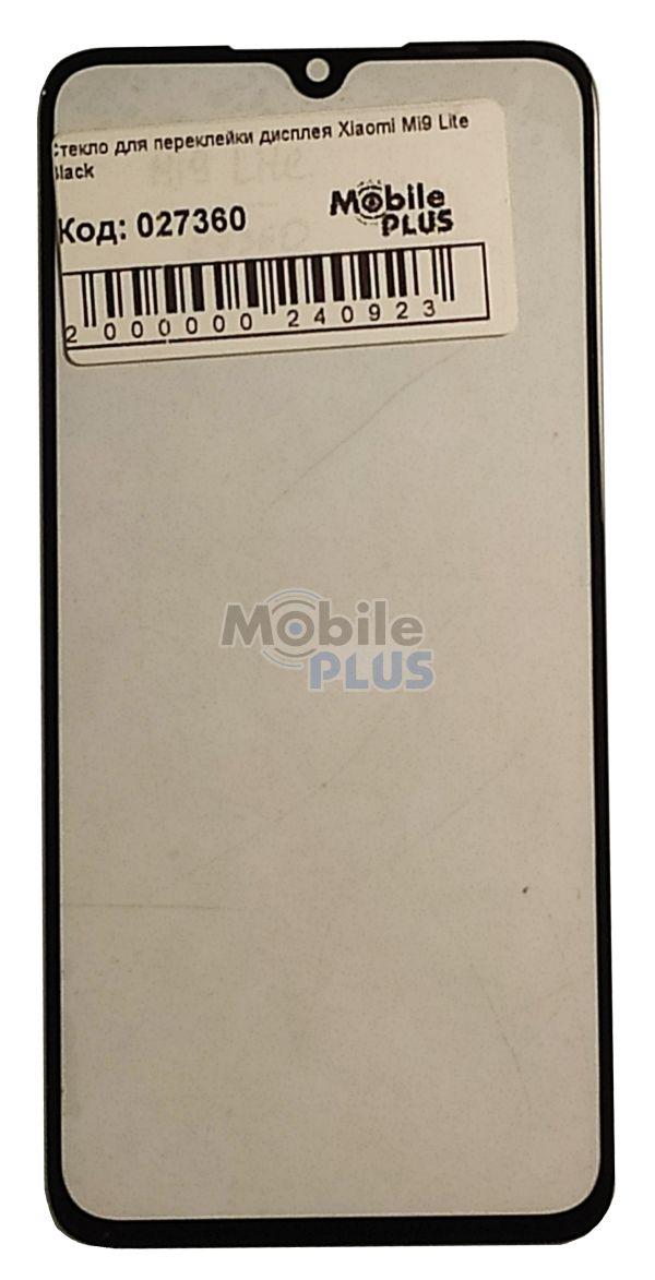 Скло для переклеювання дисплея Xiaomi Mi9 Lite Black, фото 1