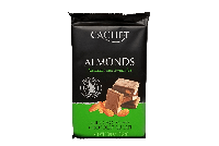 Cachet Almonds (молочный с миндалем), 300г