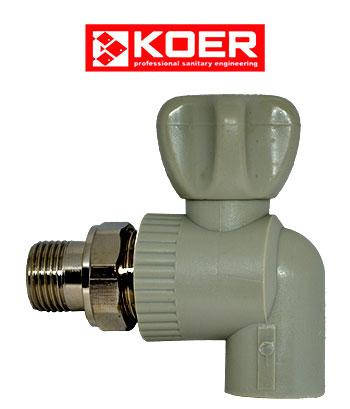 

Кран радиаторный угловой 20х1/2" Czech Product