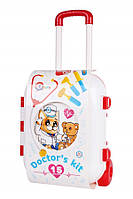 Игрушка Маленький доктор ТехноК 4753 в чемодане большой детский игровой набор для детей таблица стетоскоп