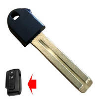 Сменная заготовка аварийного ключа для смарт ключа Toyota тип2
