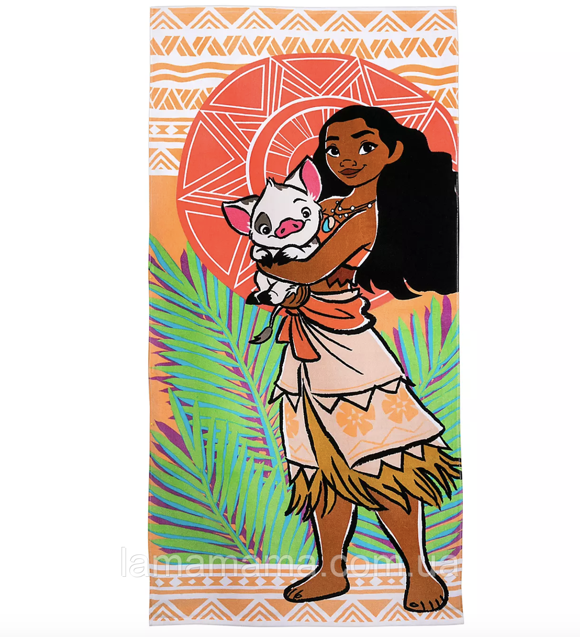 Пляжний рушник Моана (Ваяна) Moana Beach Towel for Kids, фото 1