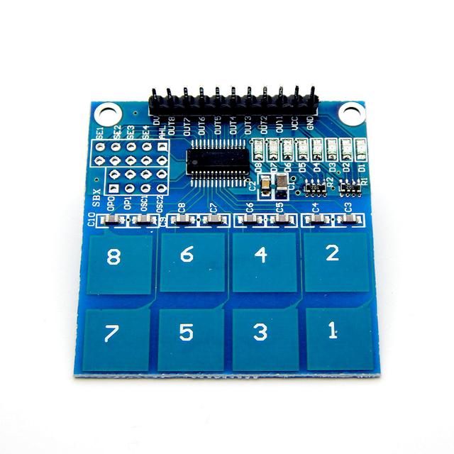 Сенсорная клавиатура Arduino TTP 226