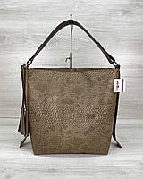 Жіноча сумка «Шеррі» кавова