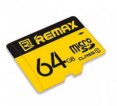 Карта памяти REMAX MicroSD C10 64GB