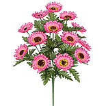 Штучні квіти букет маргариток, 48см(10 шт в уп), фото 2