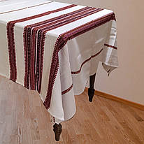 Скатертина декоративна з українським орнаментом