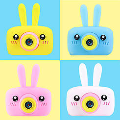 Цифровий дитячий фотоапарат Baby Photo Camera Rabbit Raygood X500 ET013 Op