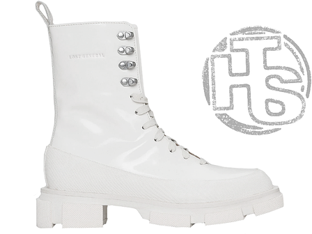 Жіночі черевики Lost General x Both Gao High Boot Spazzolato White P10HSW, фото 1