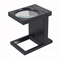 Лупа настільна 110мм x2.5 , TG 9005-B (MG14116-A) з LED підсвічуванням