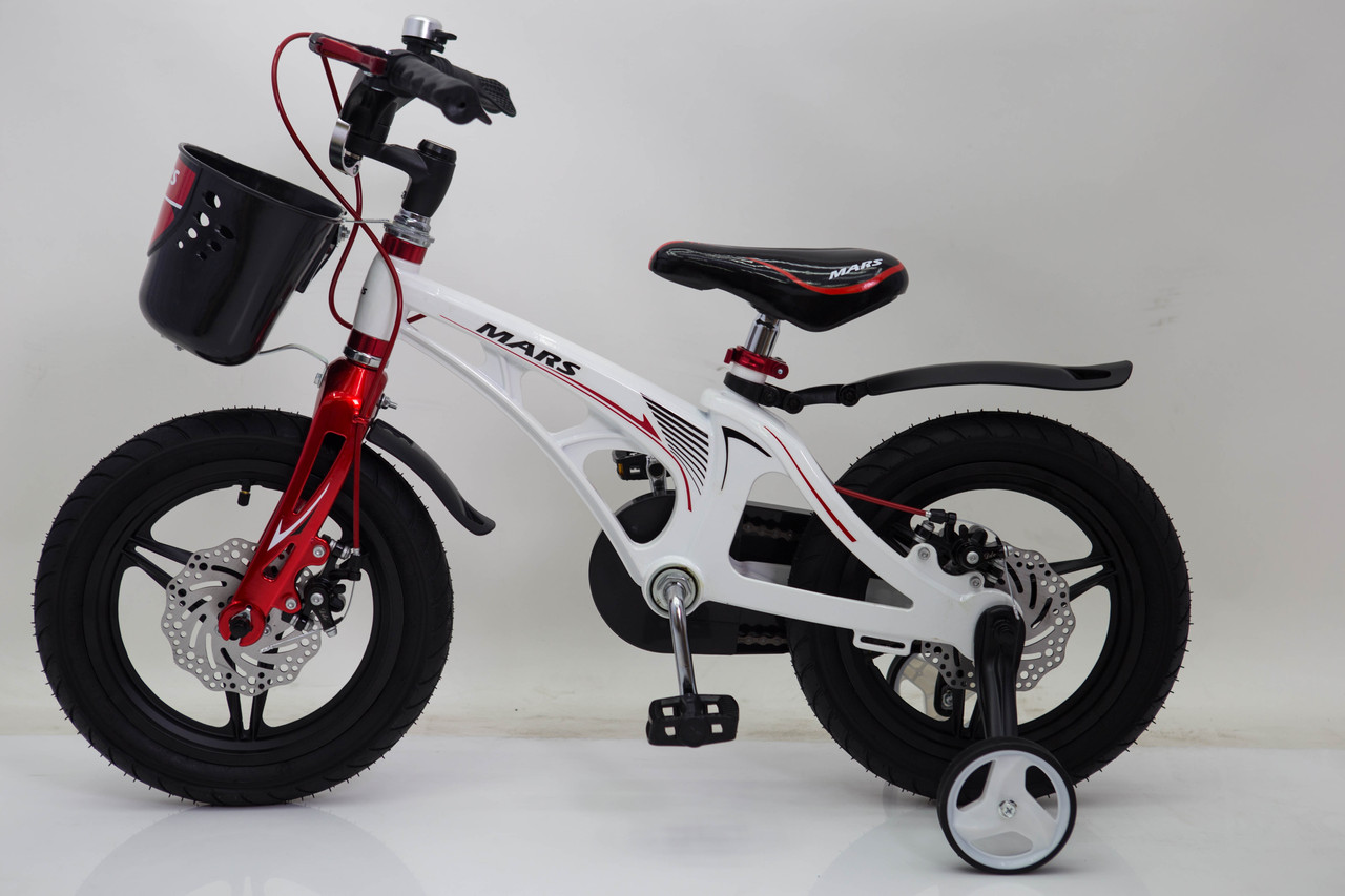 Детский велосипед MARS-14 Дюймов легкий магниевый со складным рулем и часами от 4 лет - фото 7 - id-p864160853