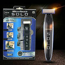 Тример Машинка для стрижки для Бороди 3 в 1 Micro Touch Solo Trimmer ART-368/4249 (100 шт./яский)