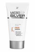 Очищающий гель для умывания Microsilver plus face cream, для ежедневного очищения кожи лица любого типа.