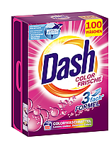 Порошок для стирки цветного белья Dash Color Frische 100 стир