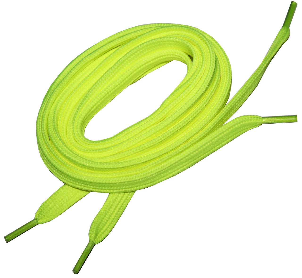 Шнурки для взуття плоскі 120см 36пар/уп Салатний