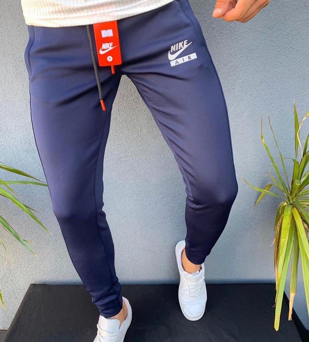 Чоловічі спортивні штани Nike M587 сині, фото 1