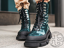 Жіночі черевики Lost General x Both Gao High Boot Spazzolato Green P10HSG, фото 6
