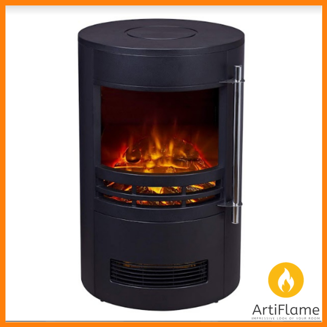 Електрокамін ArtiFlame AF-FS-91-G, камін переносний, кутовий, потужність 2,0 кВт на 30кв.м