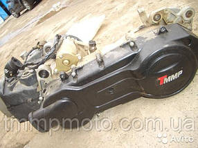 Двигун у зборі 150 см3 / 150cc 157QMJ (13" колесо) під два амортизатори, фото 5