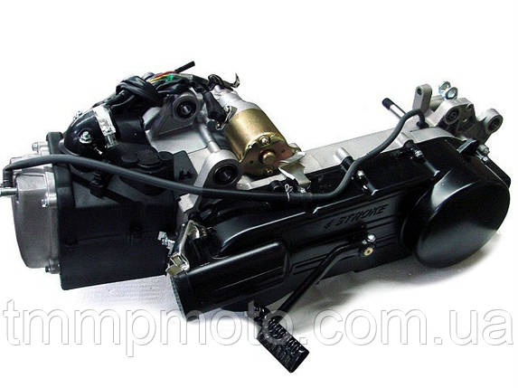 Двигун у зборі 150 см3 / 150cc 157QMJ (13" колесо) під два амортизатори, фото 1