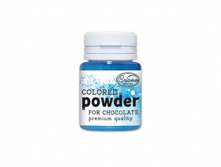 Сухий барвник для шоколаду Criamo 10г Блакитний