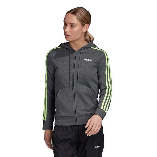 Оригинальная женская олимпийка Adidas Essentials 3S FZ HD, M (ID ...