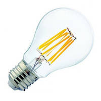 Светодиодная LED лампа Filament Horoz Electric A60 8W E27 8Вт Е27 2700К, 4200К