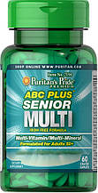 Витамины 50+ ABC Plus® Senior Multivitamin Multi-Mineral Formula 60 каплет